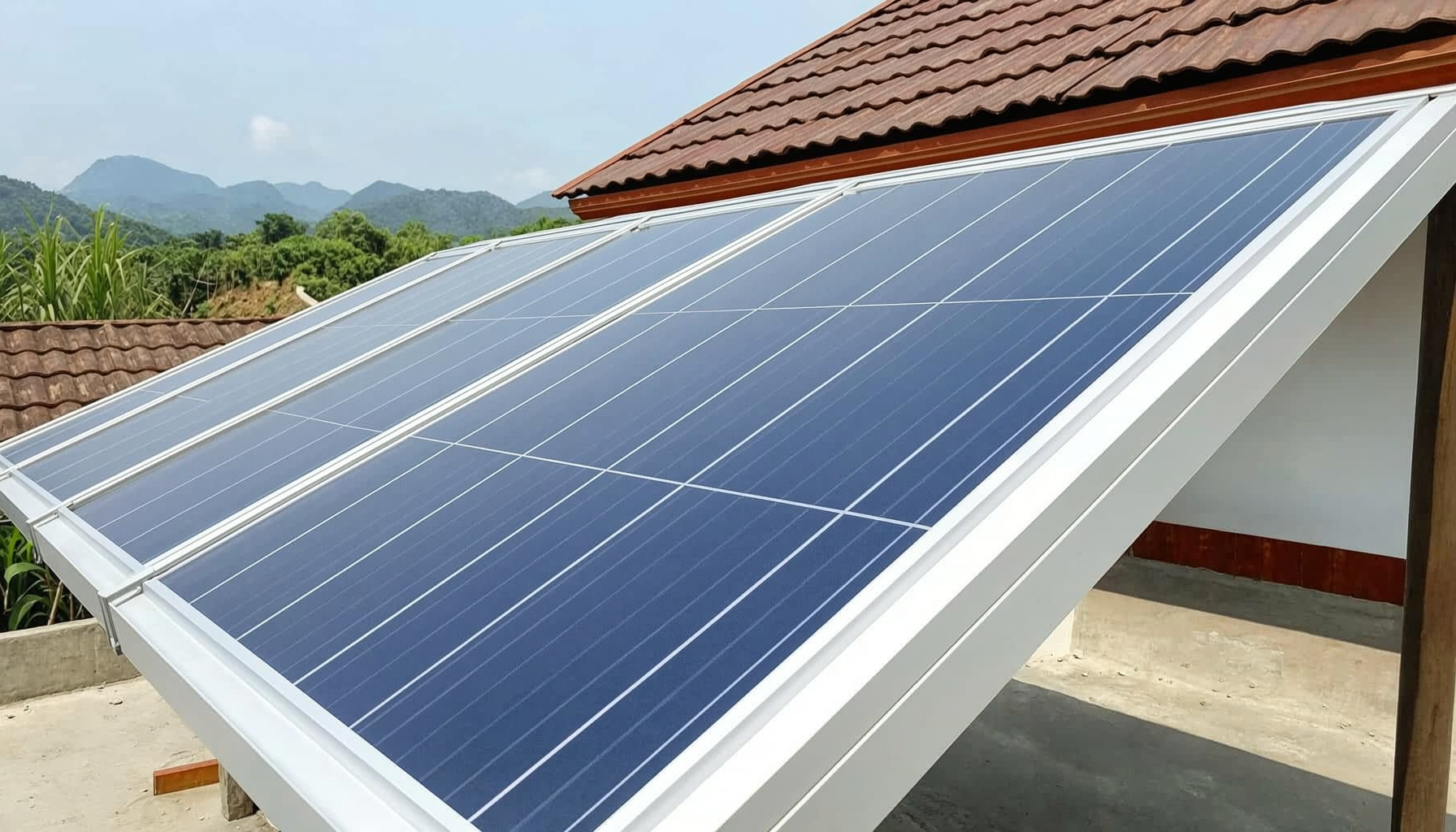 Lợi ích của hệ thống điện mặt trời áp mái cho gia đình
