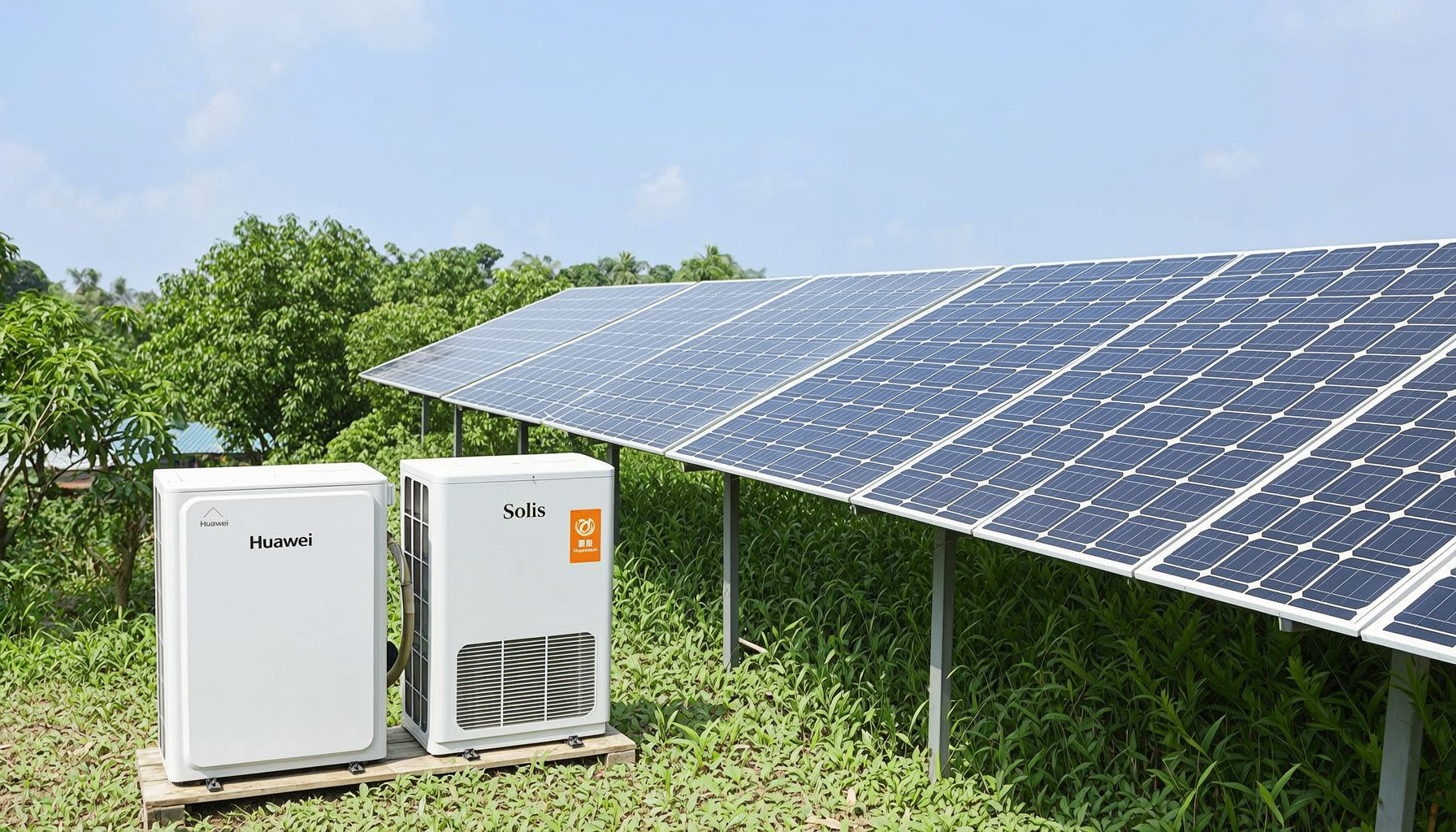 Inverter Huawei và Solis - Bộ biến tần điện mặt trời chất lượng cao tại Hà Tĩnh