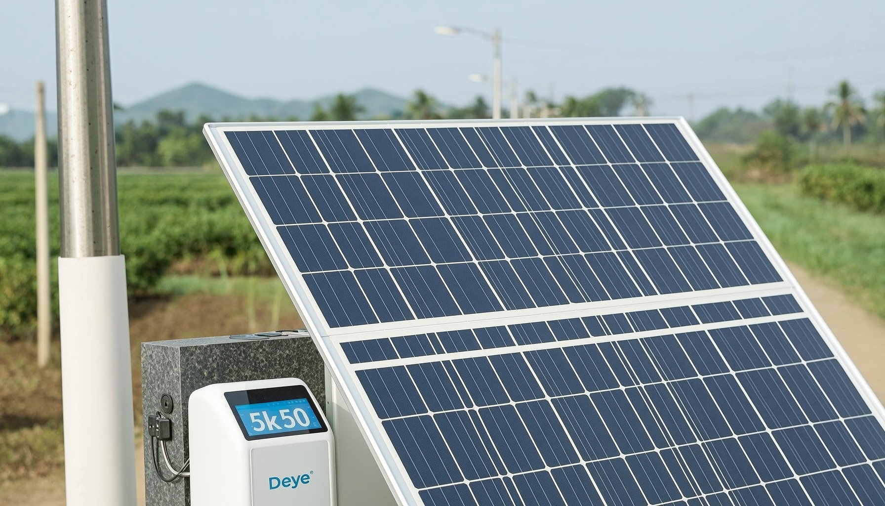 Lắp đặt điện mặt trời Hybrid tại Kỳ Anh, Hà Tĩnh